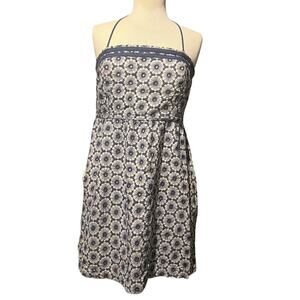 American Eagle Floral Eyelet Dress Size 14
